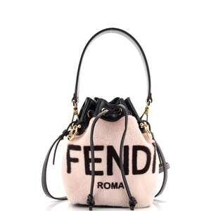 Fendi Logo Mon Tresor Bucket Bag #228584F11B